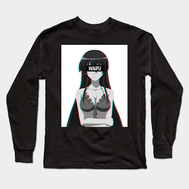 Akame ga Kill Akame Waifu Material Long Sleeve T-Shirt by HentaiK1ng